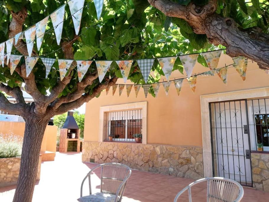 Mas Del Vent- Barbacoa, Jardin, Piscina Privada Y Vistas A Mar Villa Cunit Exteriör bild